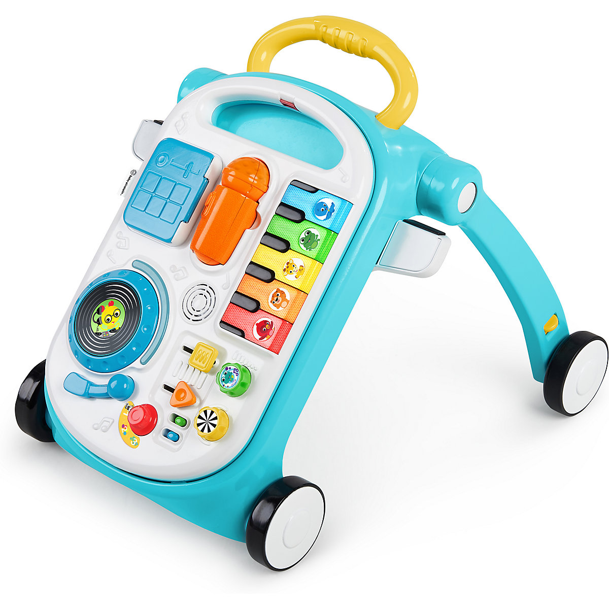 Baby Einstein, Musical Mix ‘N Roll 4-in-1 Lauflernhilfe und Spieltisch mit Musik, Lichtern, abnehmbarer Spielstation und vielem mehr, mehrfarbig