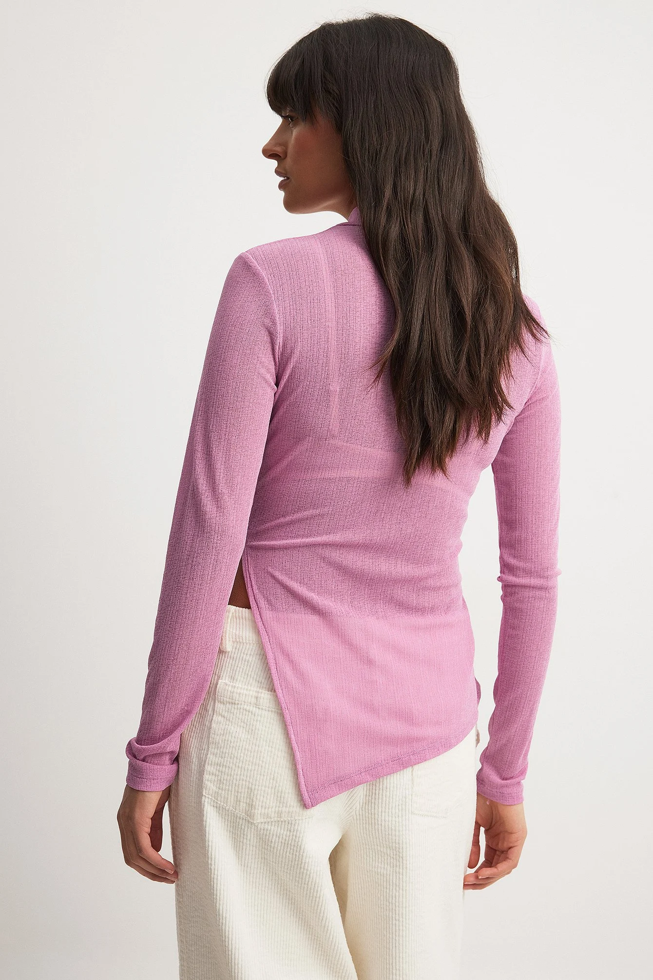 Sheer Slit Top
