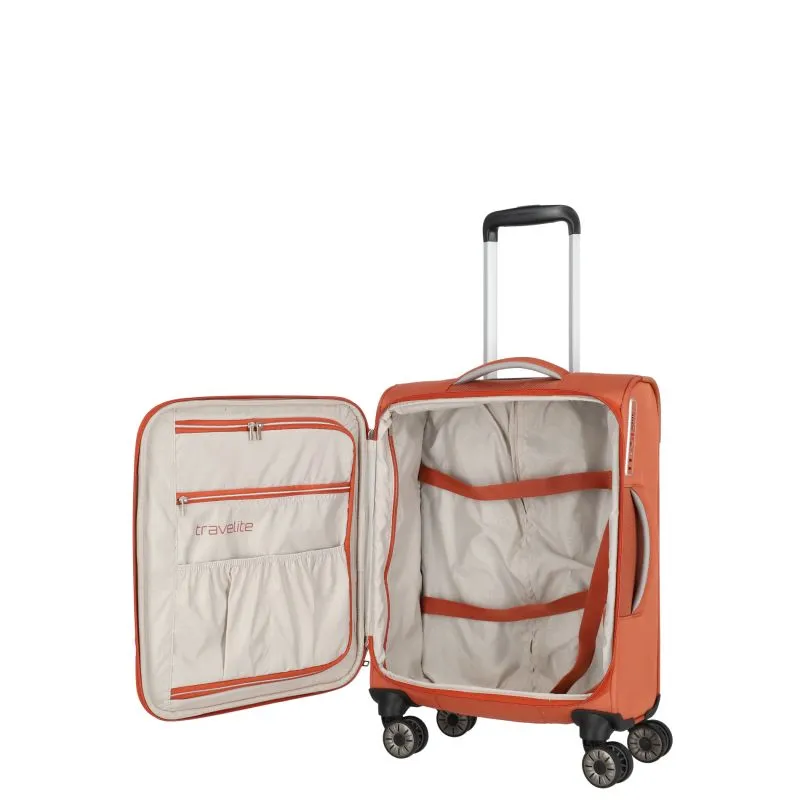 Travelite MIIGO 4w Trolley S, Safran