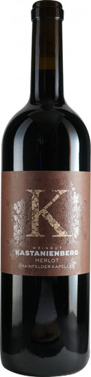 2019 Merlot Hainfelder Kapelle trocken - Weingut Kastanienberg