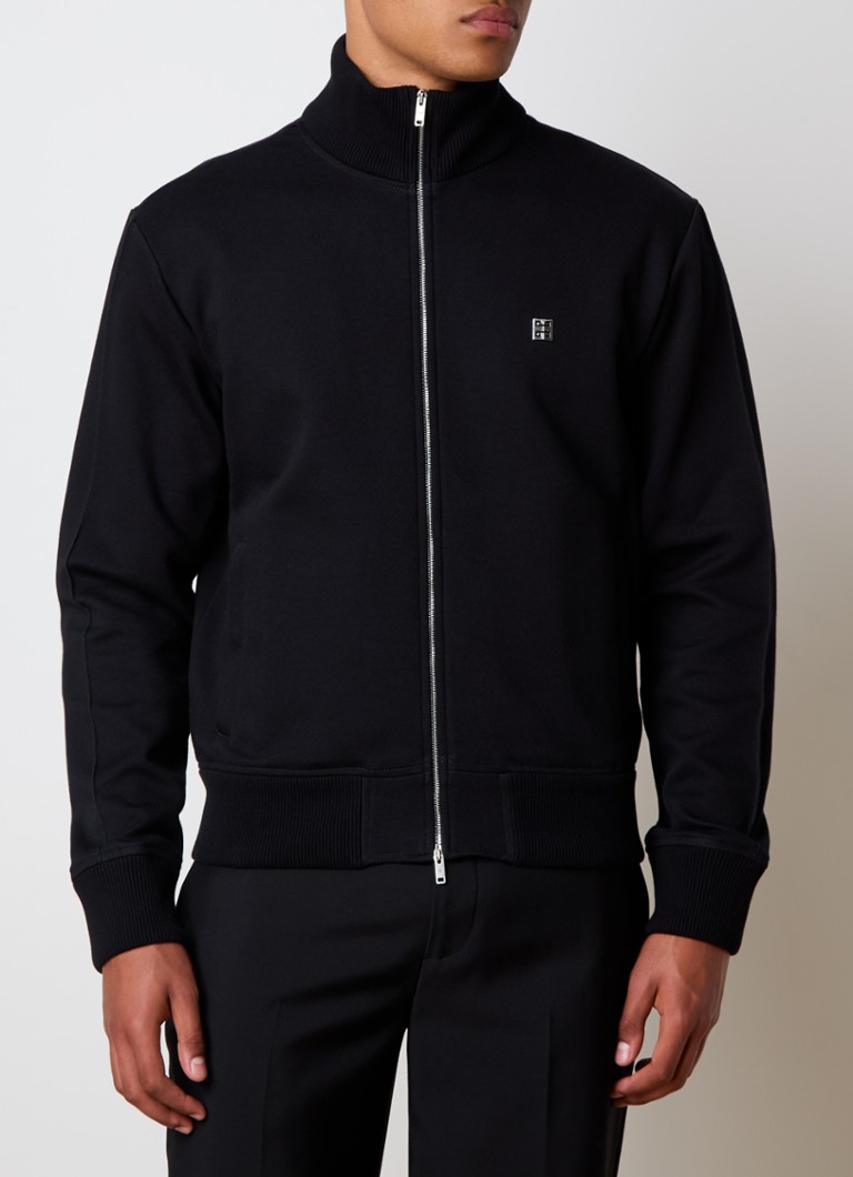 Givenchy-genser med logo og sidelommer