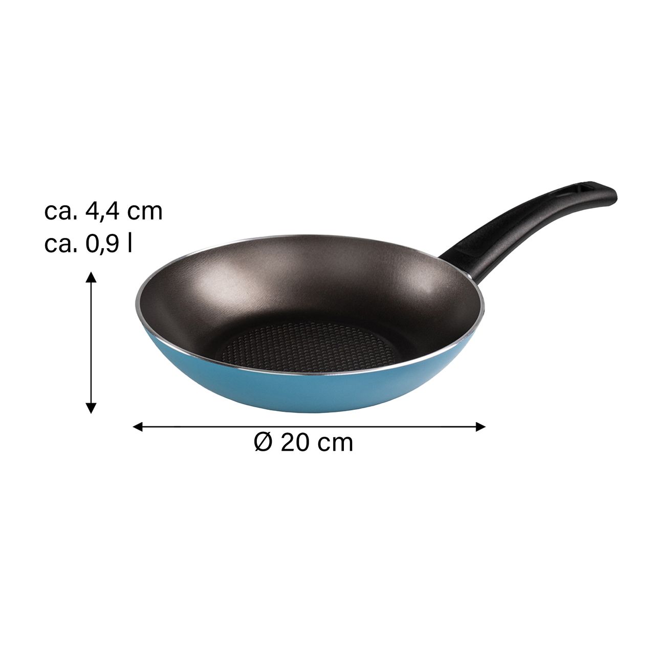 STONELINE® VERY TITAN® Bratpfanne 20 cm, blau
