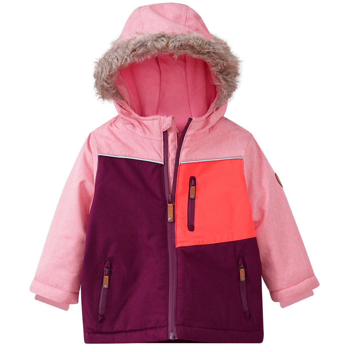 Baby Schneejacke mit Flächenteilern