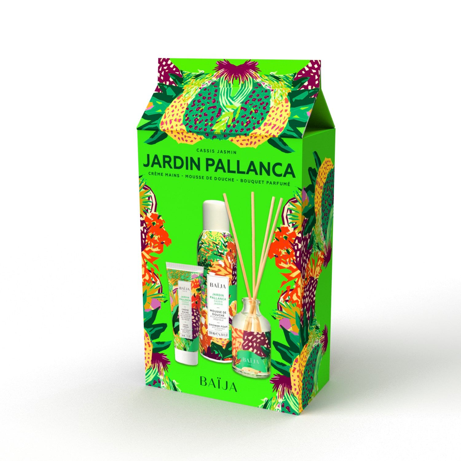 baïja Jardin Pallanca Coffret Mousse de Douche 200 ml + 2 Produits