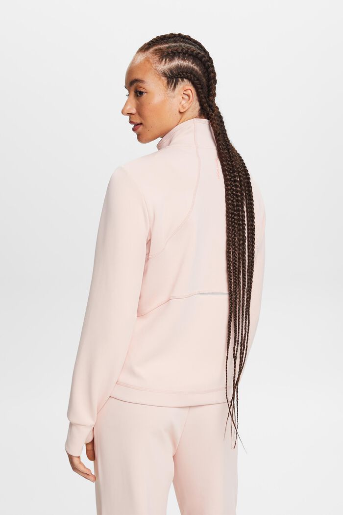Active-Sweatshirt mit halblangem Reißverschluss