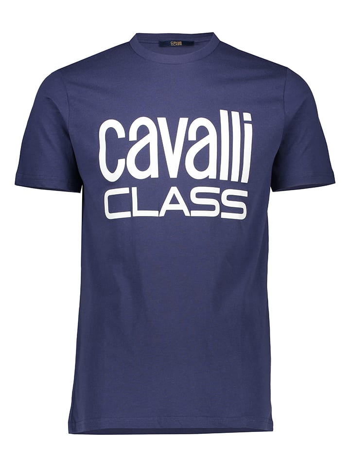 cavalli CLASS Shirt in Blau günstig kaufen