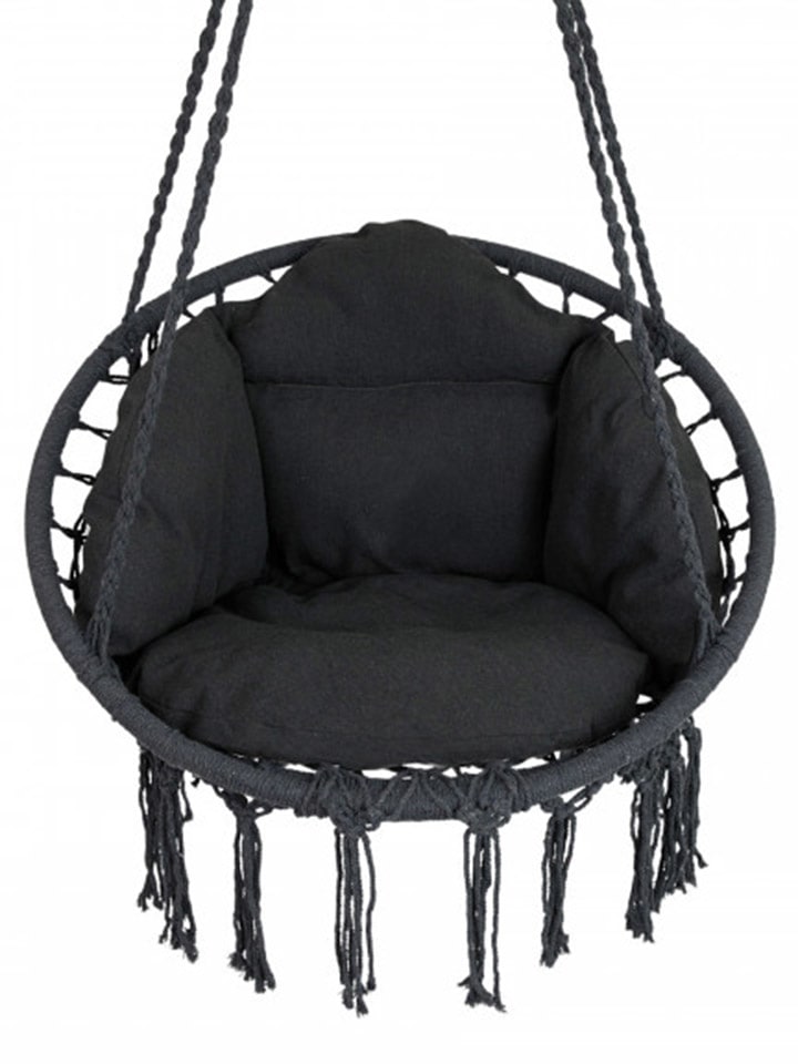 Lifa Living Hängesessel in Anthrazit - (H)120 x Ø 80 cm günstig kaufen onesize