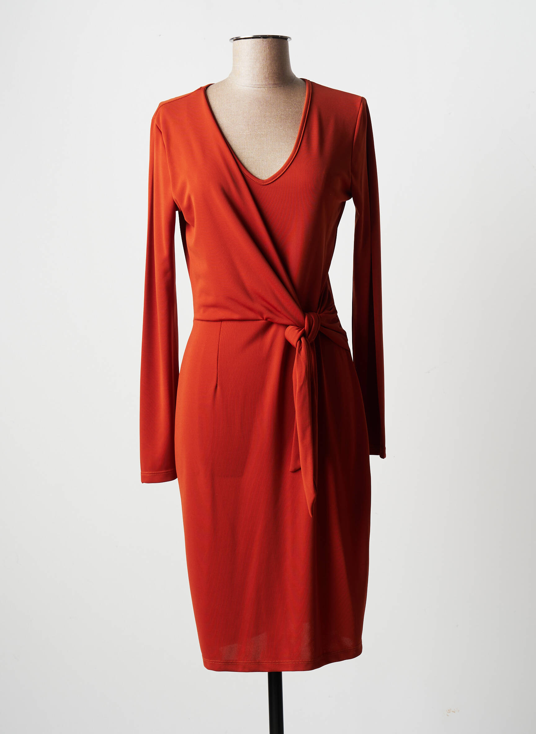 Daniela Cool Robes Mi Longues Femme couleur orange