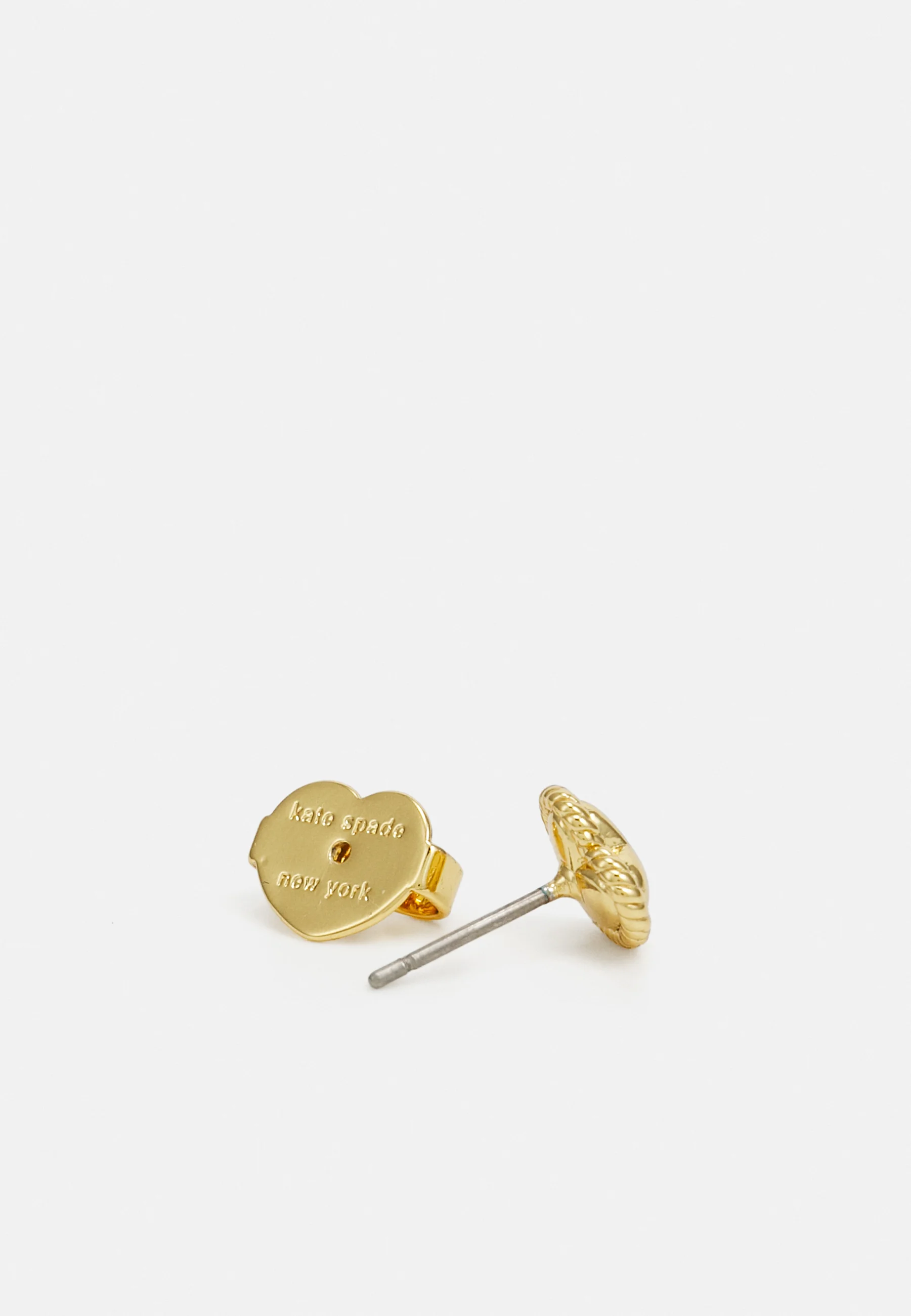 Pendientes de botón con forma de corazón de Kate Spade New York