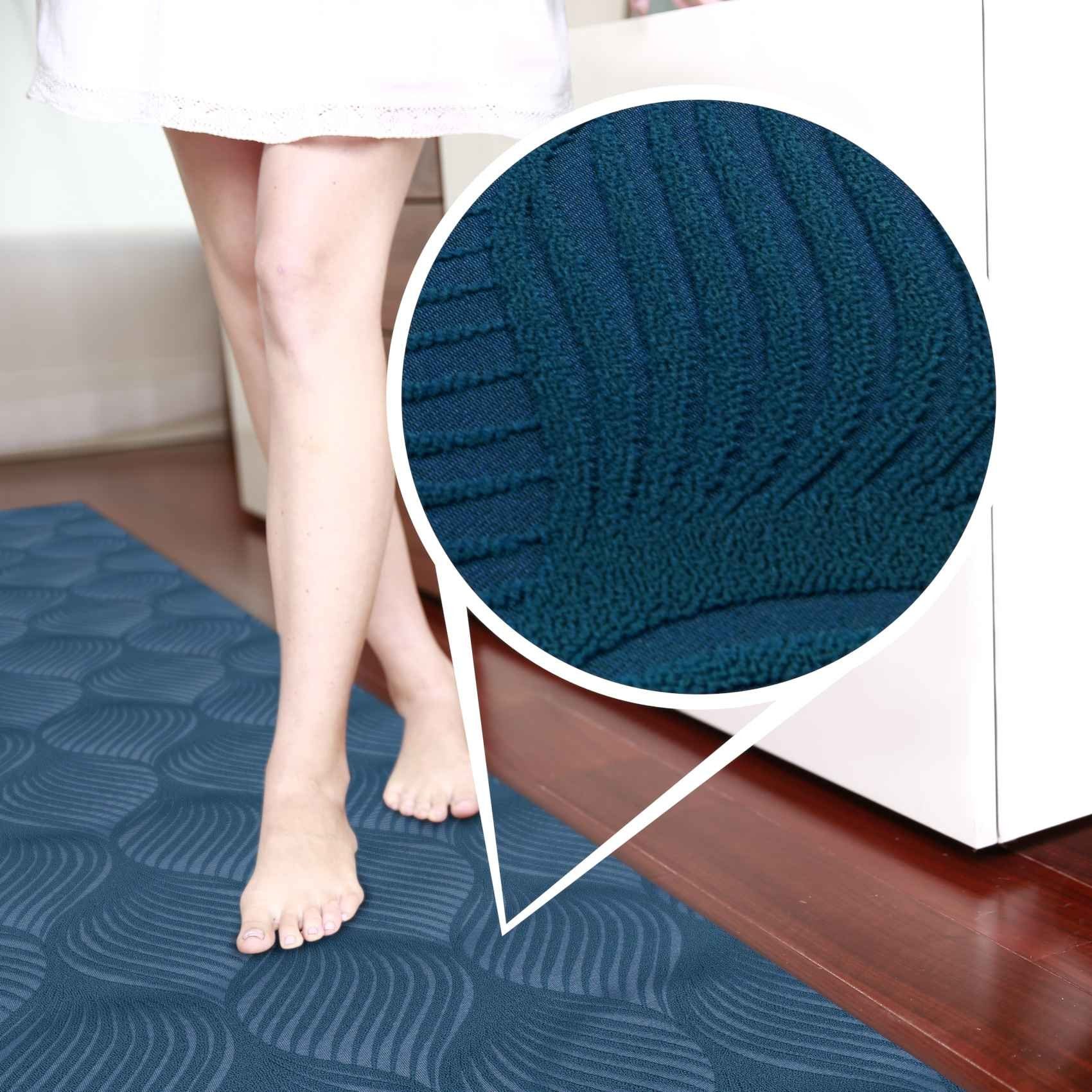 Küchenläufer Küchenläufer Teppichläufer Läufer Textil BAKER Premium Ornament Robus, ANRO, Rechteckig, Höhe: 3 mm, Genarbt PVC