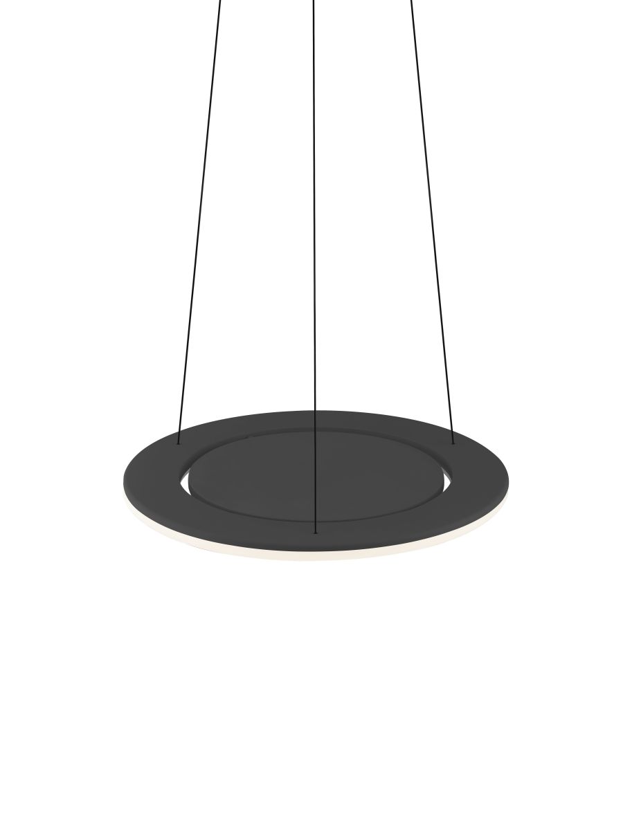 HELL LED Pendellampe Haley Schwarz
