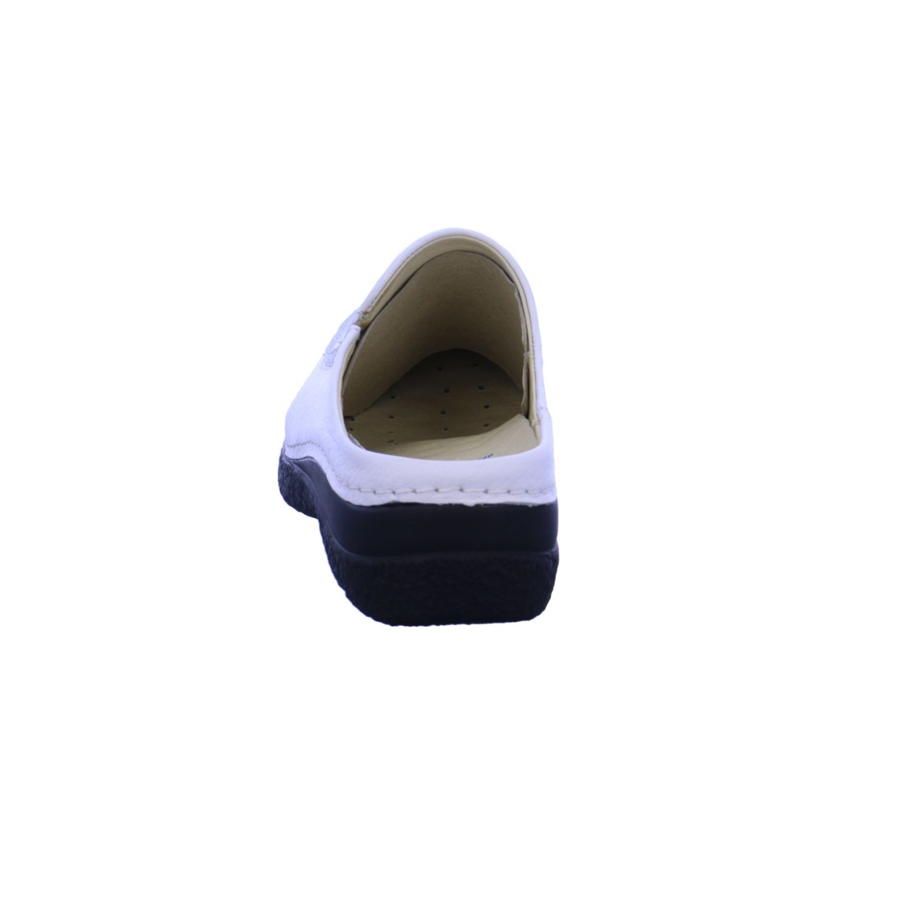 WOLKY Pantoletten weiss Seamy Slide