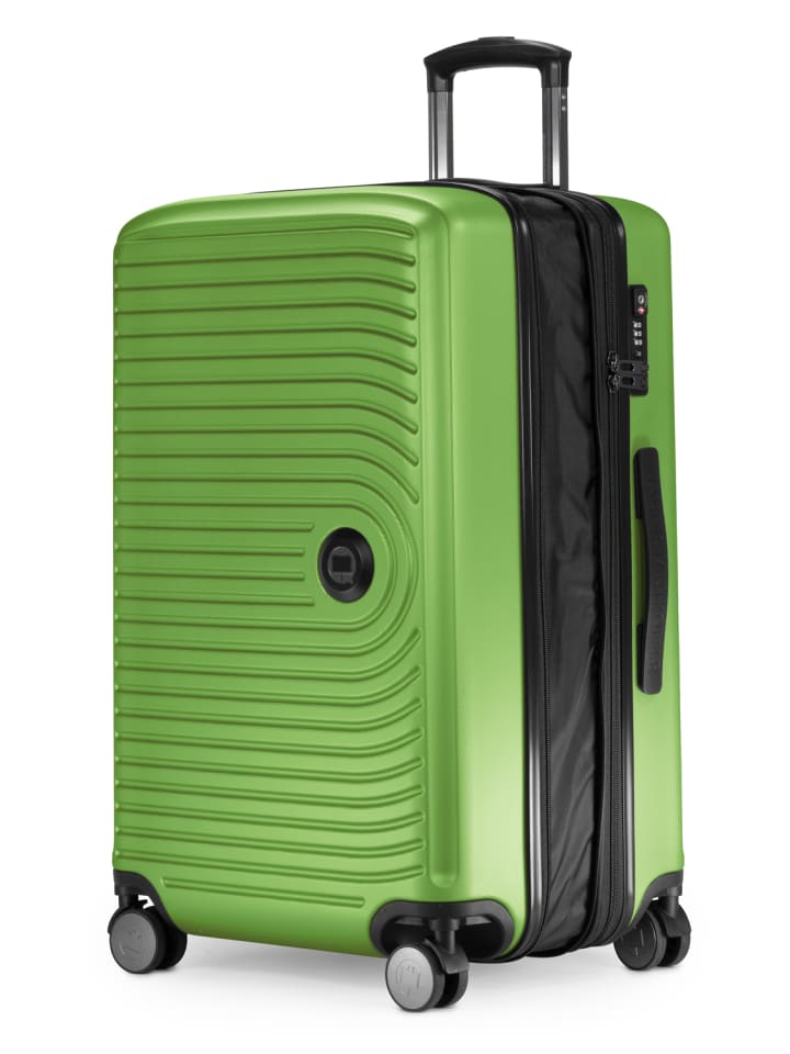 Hauptstadtkoffer Mitte - Mittelgroßer Hartschalenkoffer Koffer TSA, 68cm 88 L in Apfelgruen günstig kaufen M