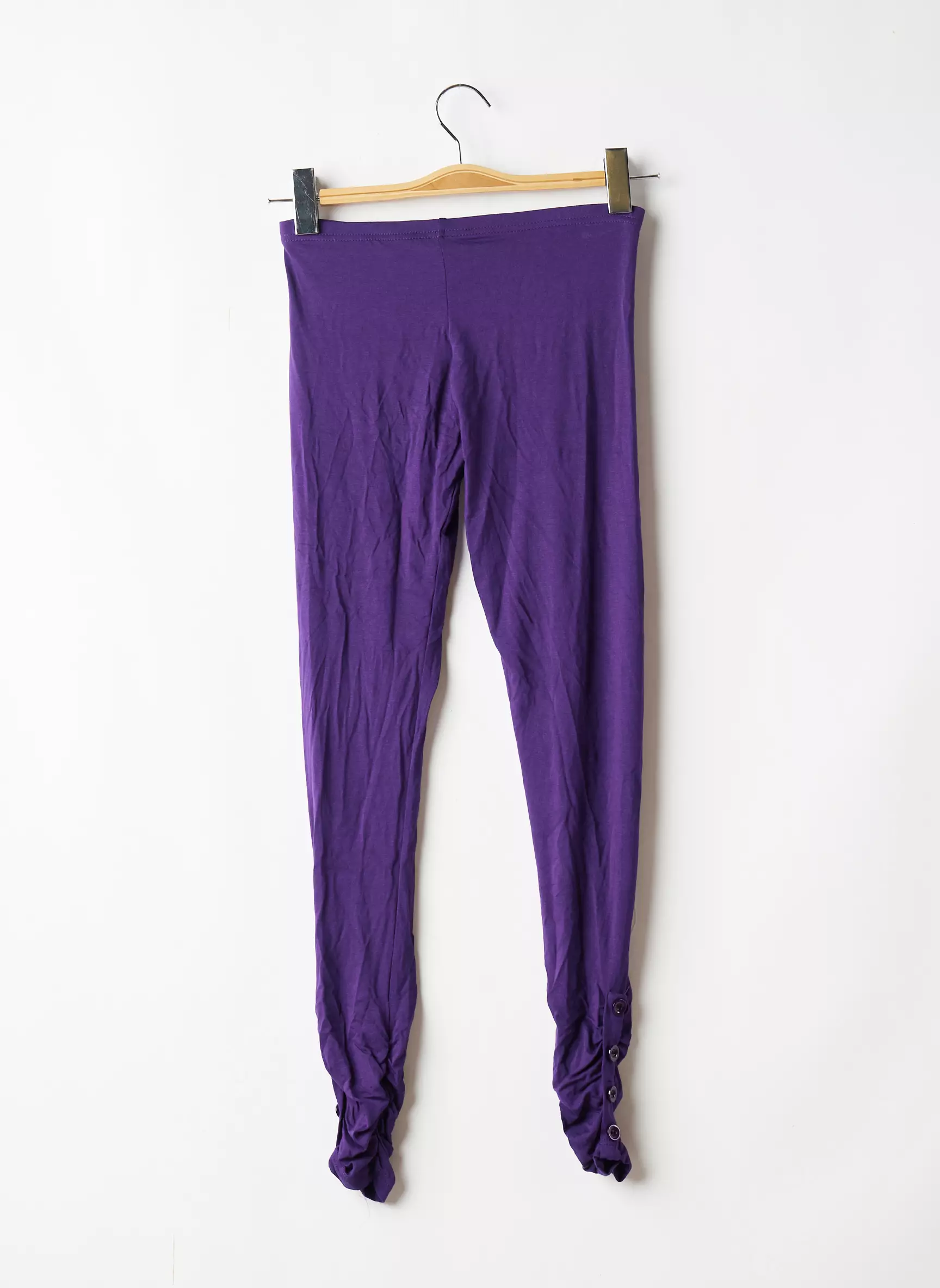 Carre Rouge Leggings Femme couleur violet
