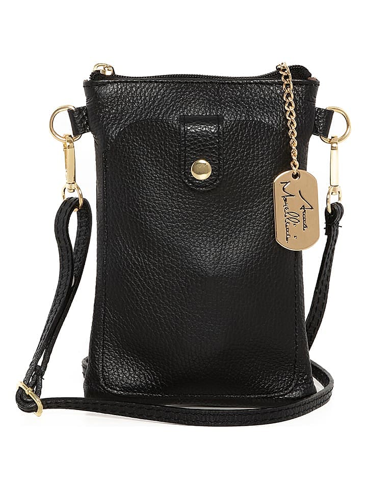 Anna Morellini Leder-Handytasche 