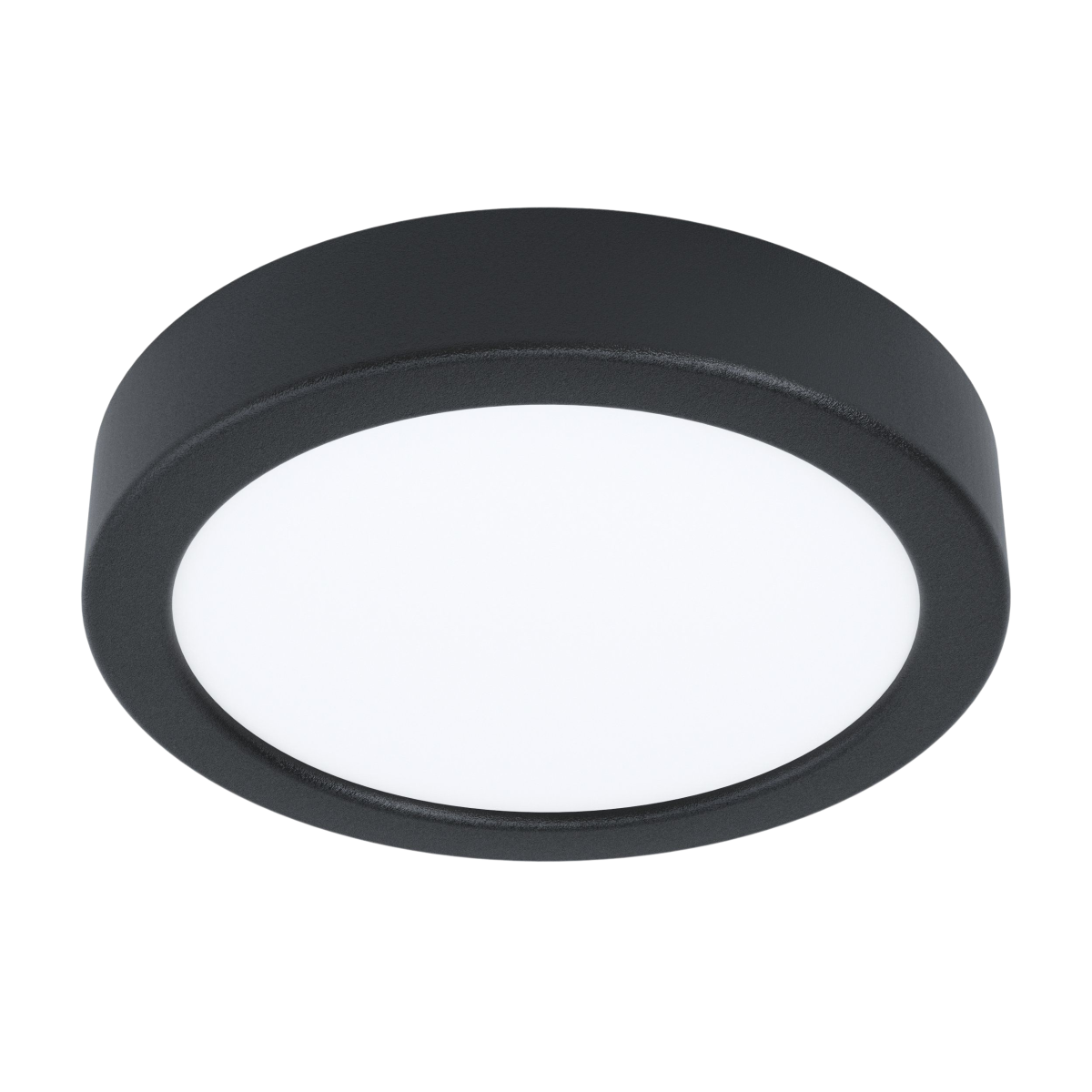 EGLO LED Deckenleuchte Fueva 5 (kaltweiß) Schwarz Ø 16 cm