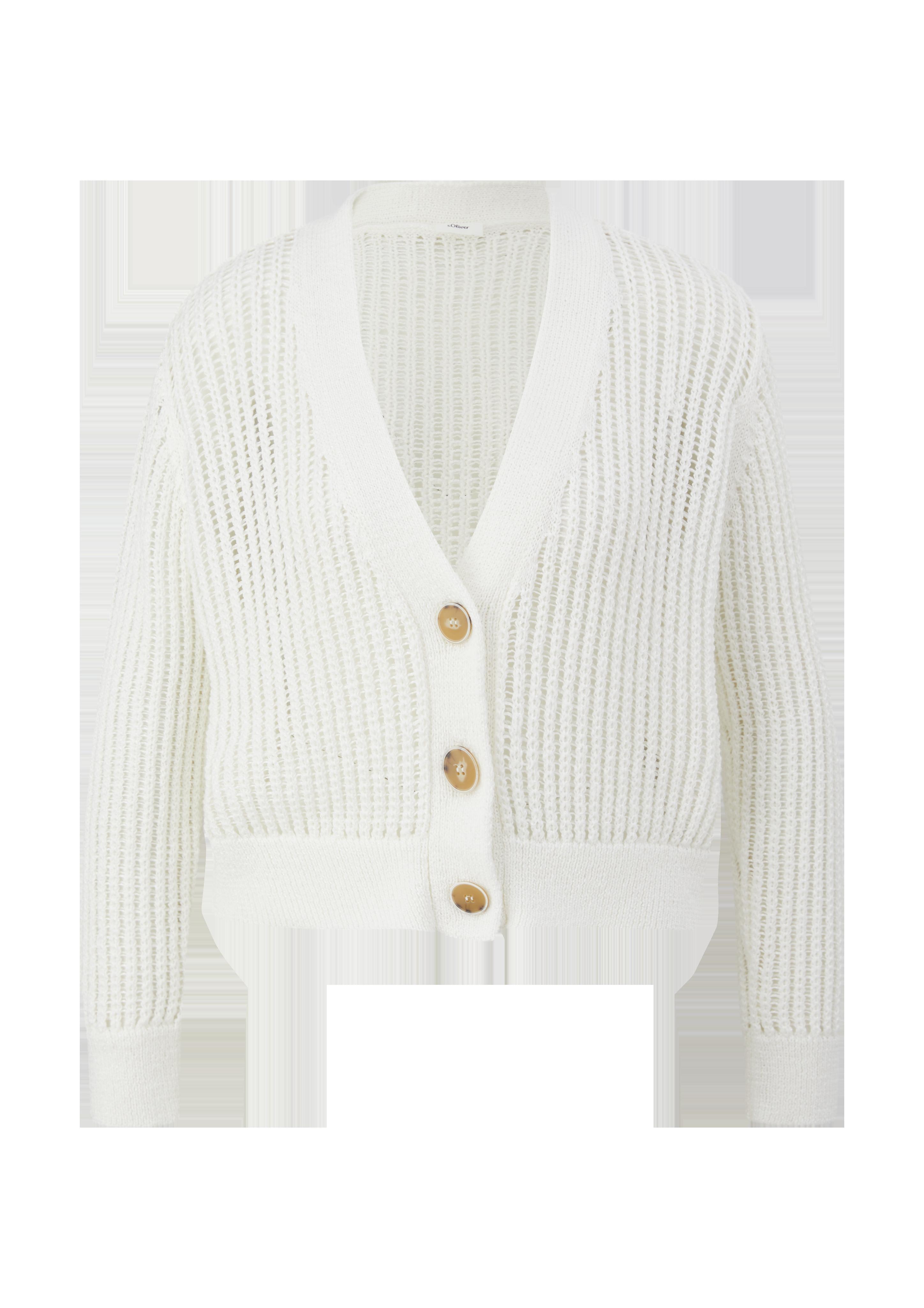 Klassische Strickjacke  2132559-0200