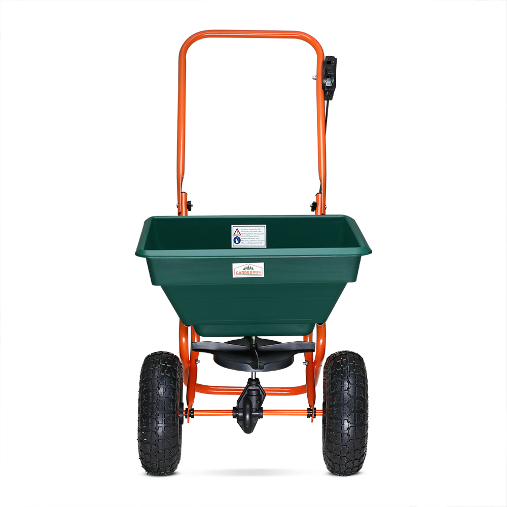 Casaria Gardebruk® Streuwagen 20L Gummiräder