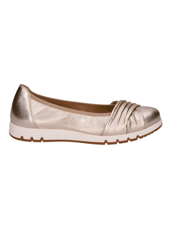 Caprice Ballerinas in Gold günstig kaufen