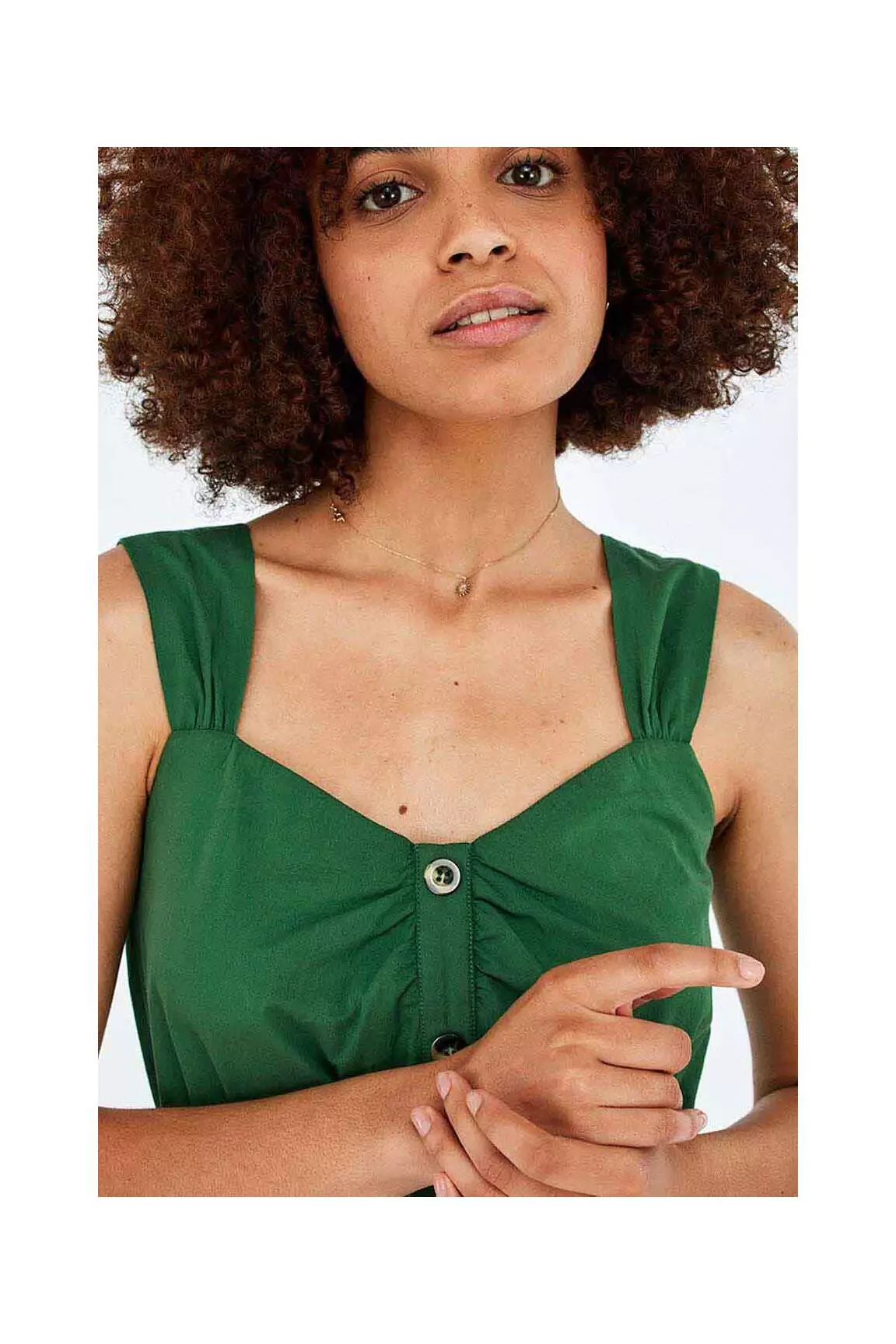 Naf Naf Robes Courtes Femme couleur vert
