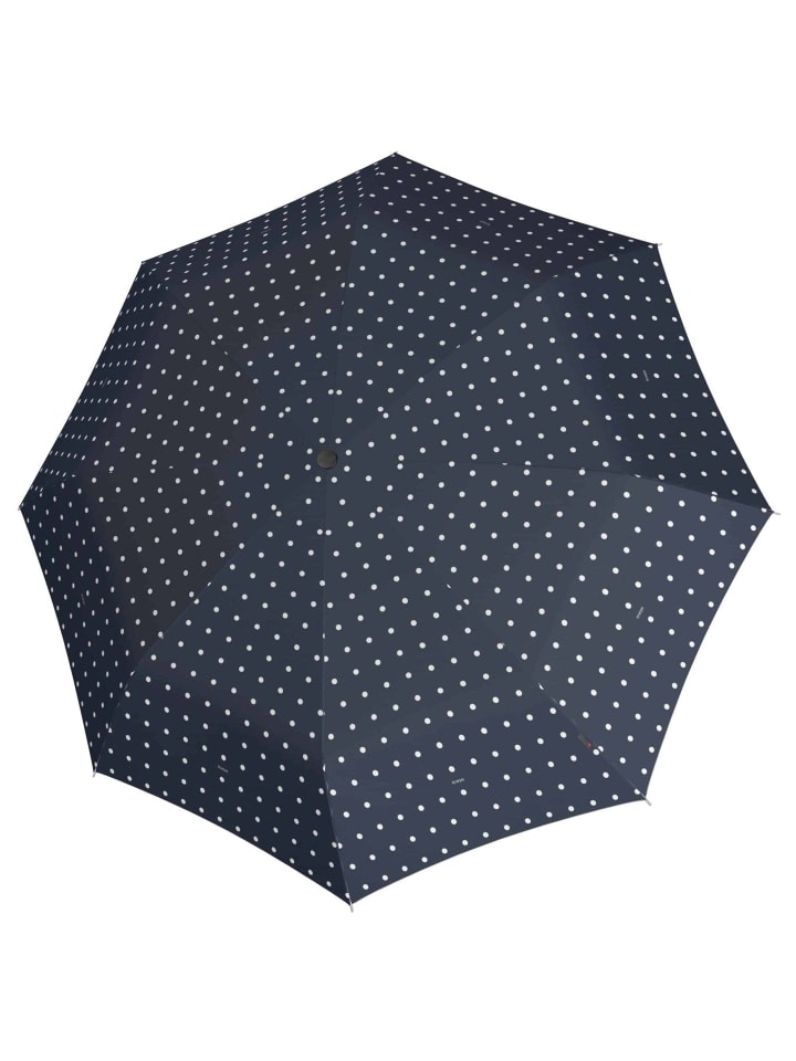 Knirps T.200 M Duomatic - Taschenschirm Regenschirm (sound moon) in kelly dark navy günstig kaufen onesize