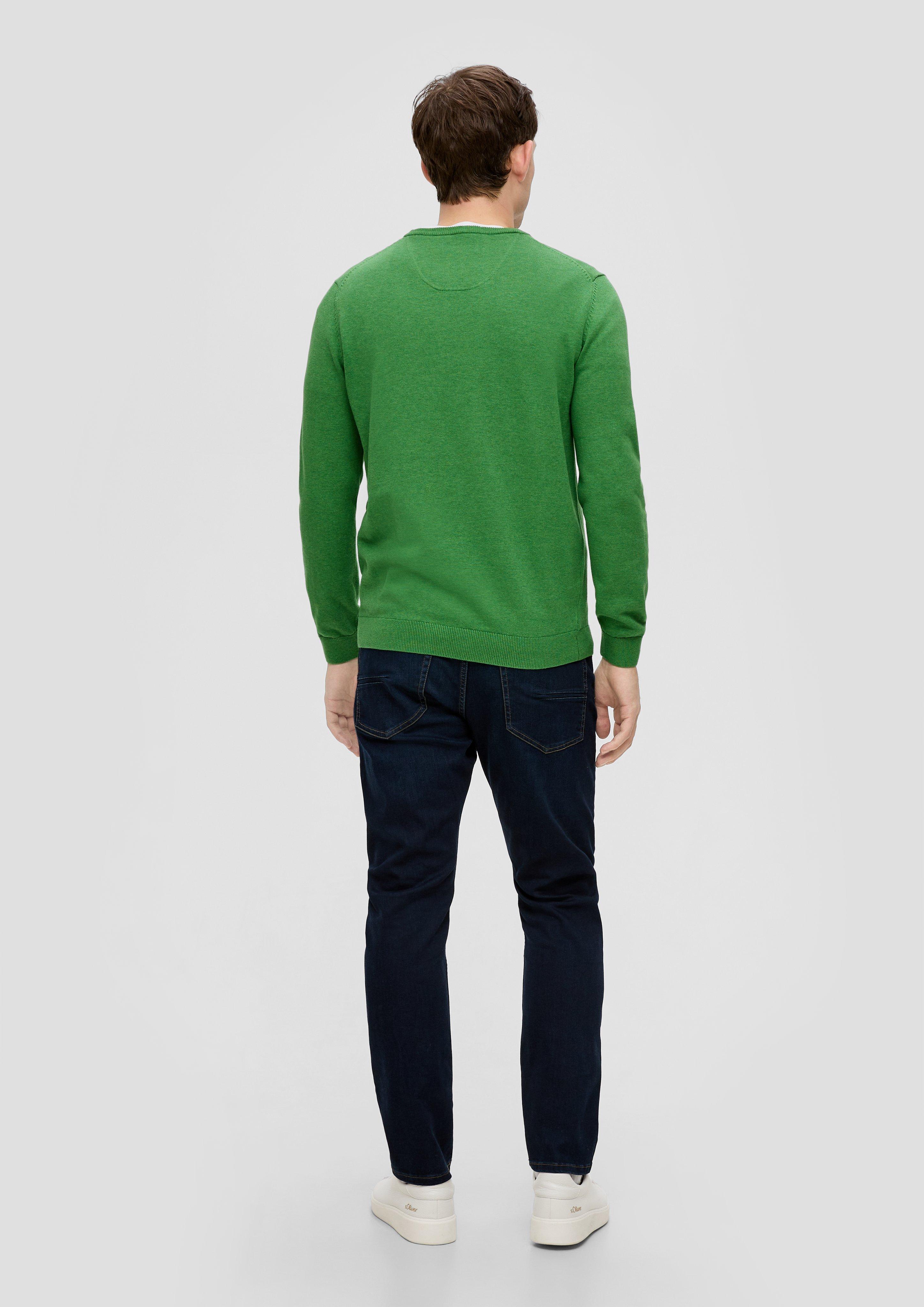 Strickpullover mit Logo-Stickerei  2143173-74W0