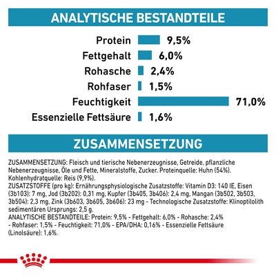 Royal Canin Veterinary Canine Sensitivity Control Huhn & Reis Mousse