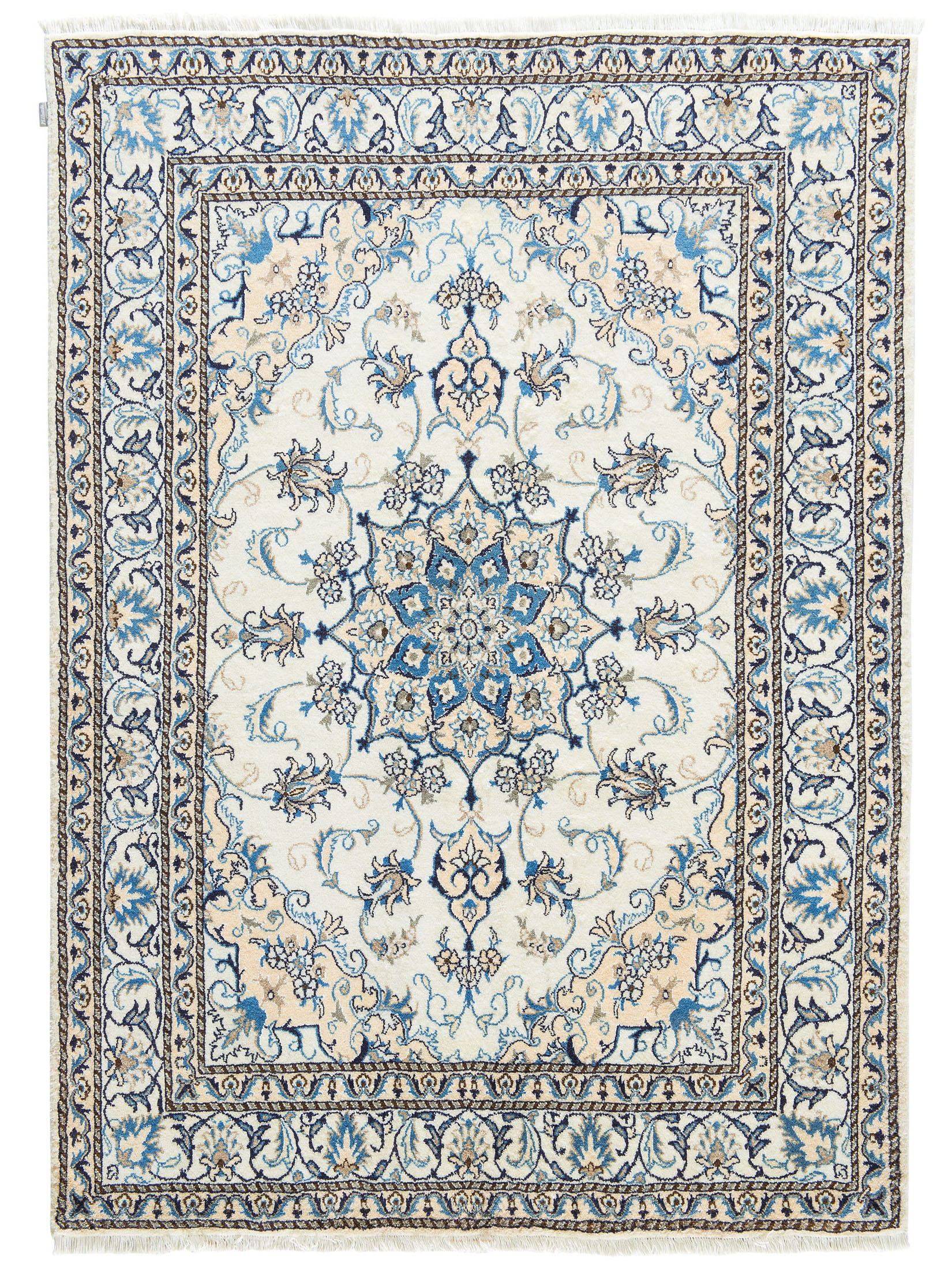 Kaschmar Nain 12 Lah ca. 148 x 200 cm, Unikat / Einzelstück