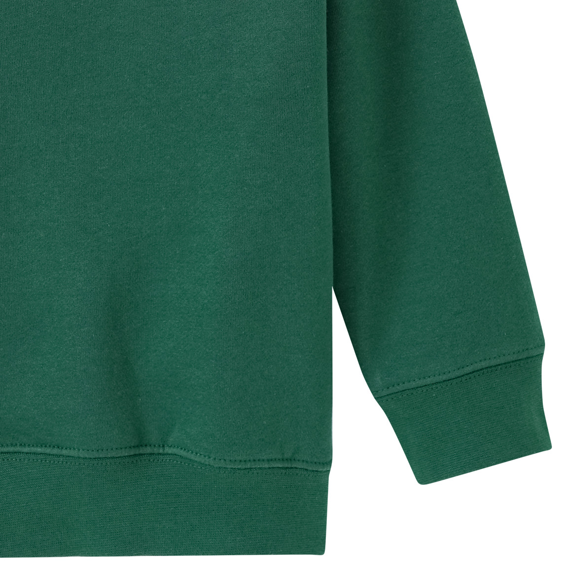 Jungen Weihnachtssweatshirt mit Rückenprint dunkelgrün
