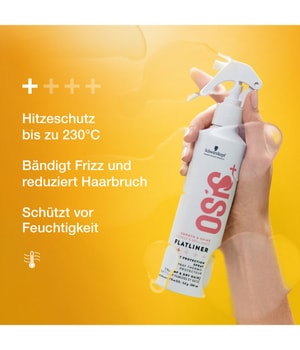 Schwarzkopf Professional Osis Hold Flatliner Hitzeschutzspray-200 ml