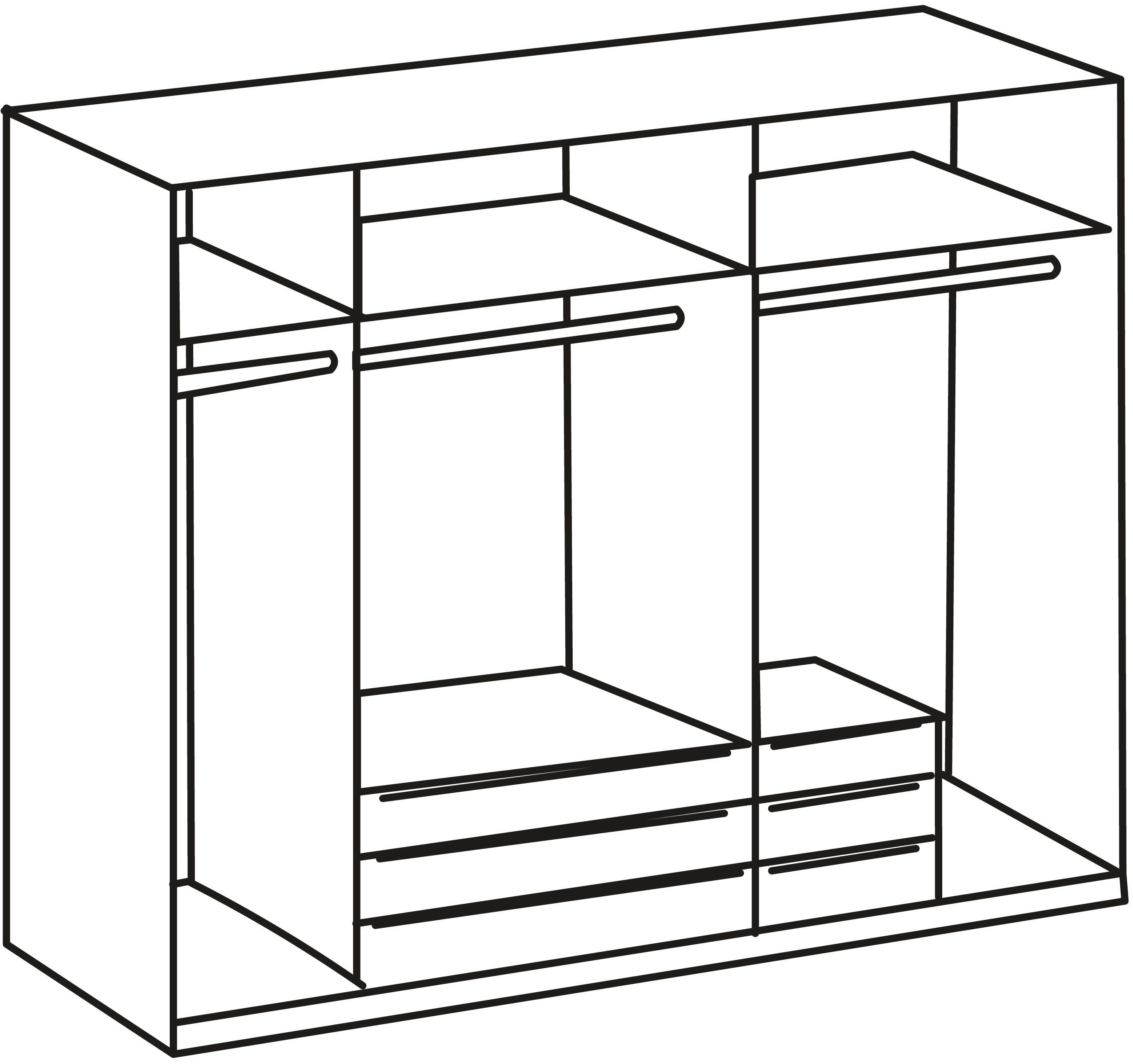 Wimex Komplettschlafzimmer Gibraltar, (4-St)