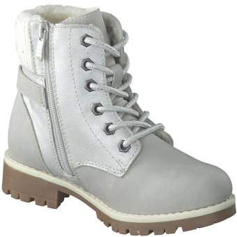 Puccetti Schnür Boots in grau