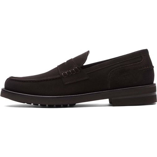 Lottusse Bootsschuh Aus Kalbsveloursleder In Mokka
