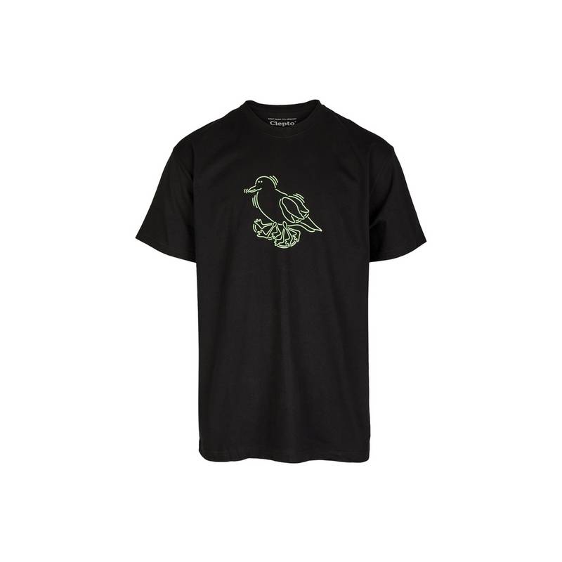 Cleptomanicx Runner Printshirt Herren