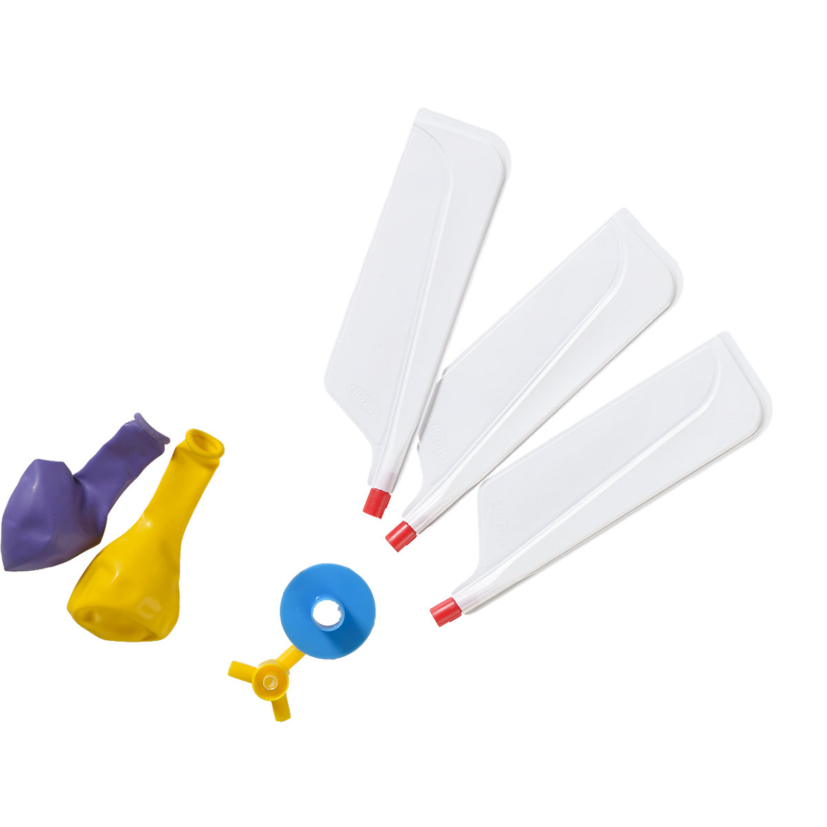 Ballon-Helikopter, 5 Stück