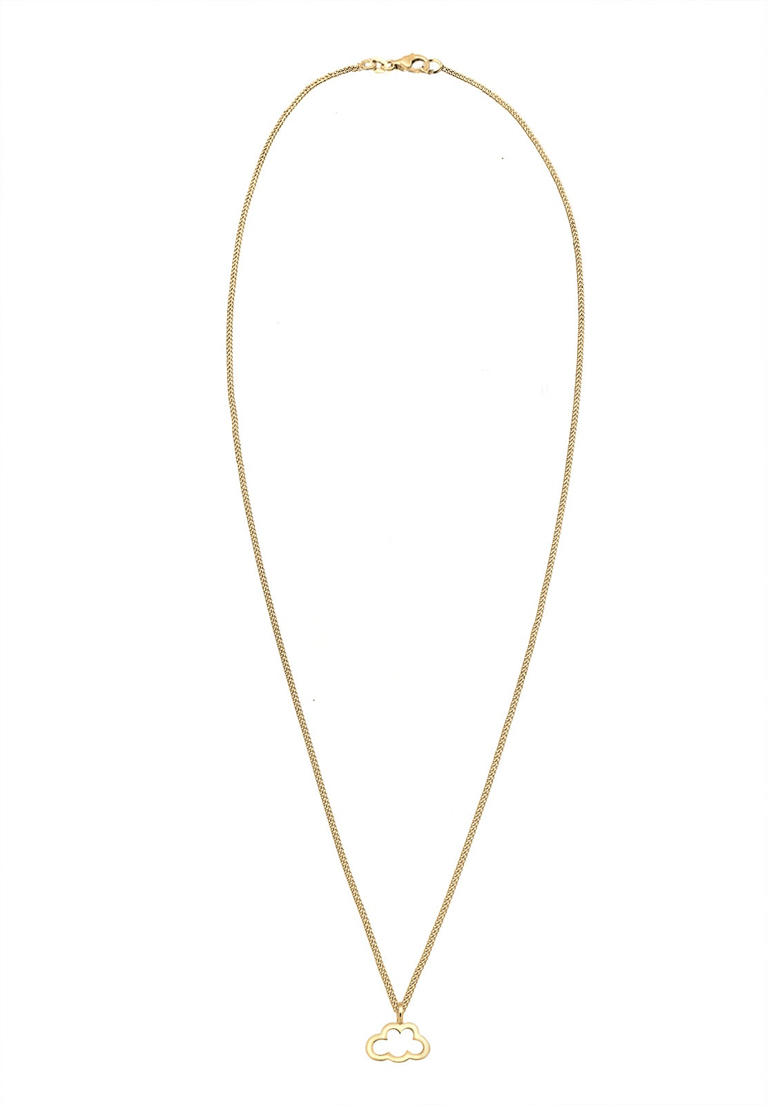 Collana Elli da donna con intagli a forma di nuvola - (925/1000) Argento