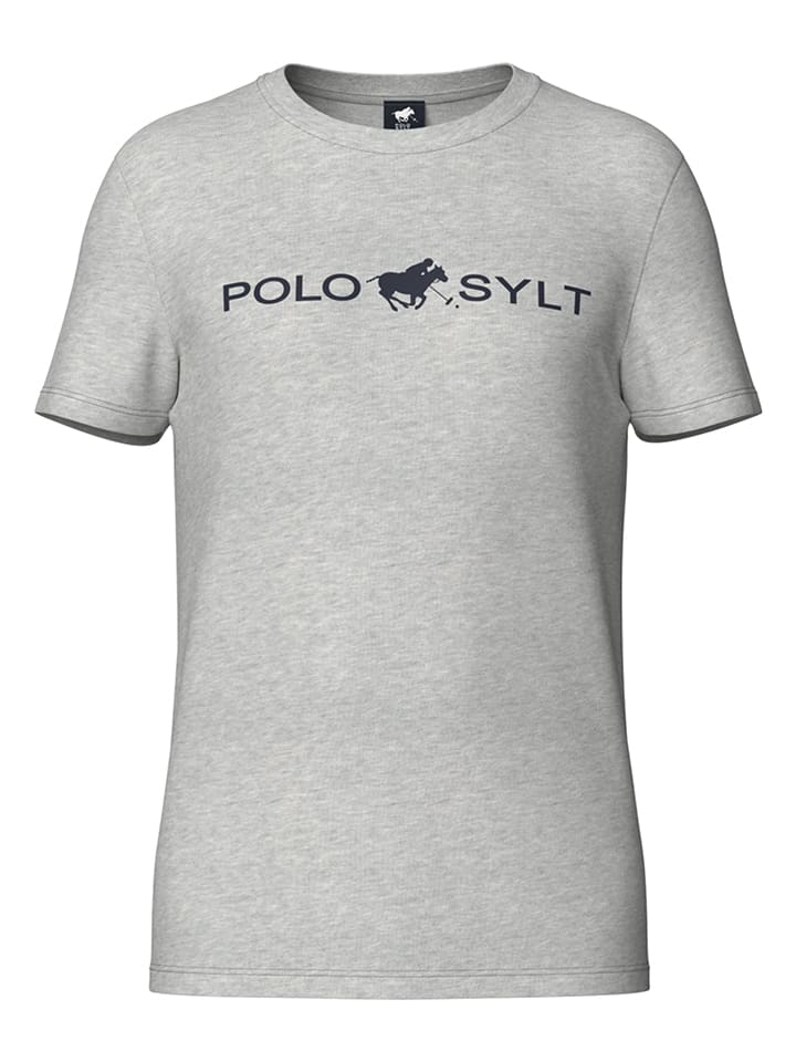 Polo Sylt Shirt in Grau günstig kaufen