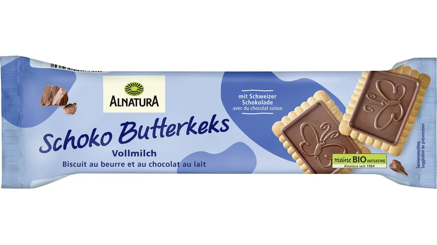 Alnatura Bio Schoko Butterkeks Vollmilch 130 g
