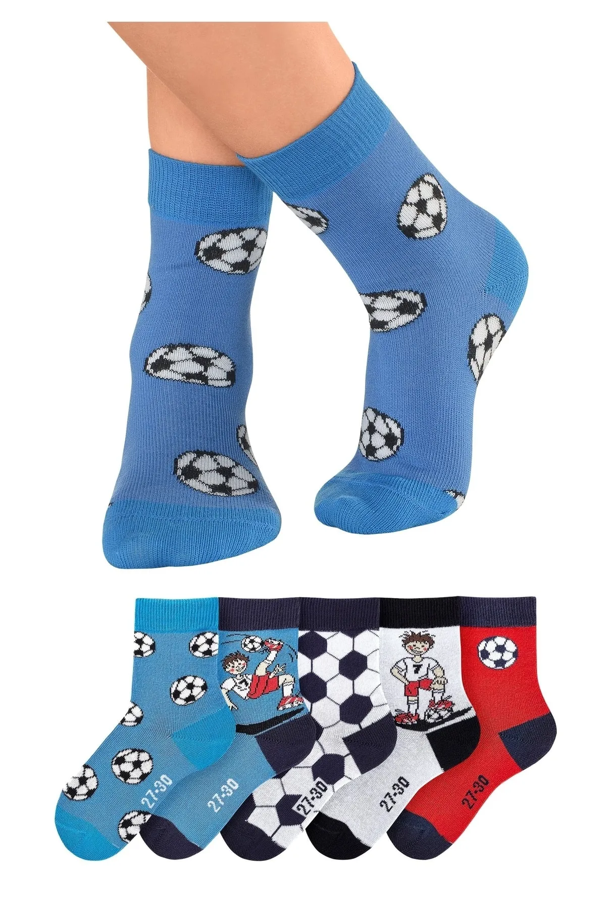 HIS  Socken - Mehrfarbig - Unifarben