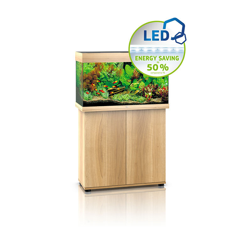 JUWEL Aquarienkombinationen JUWEL Rio 125 LED Kombination helles Holz