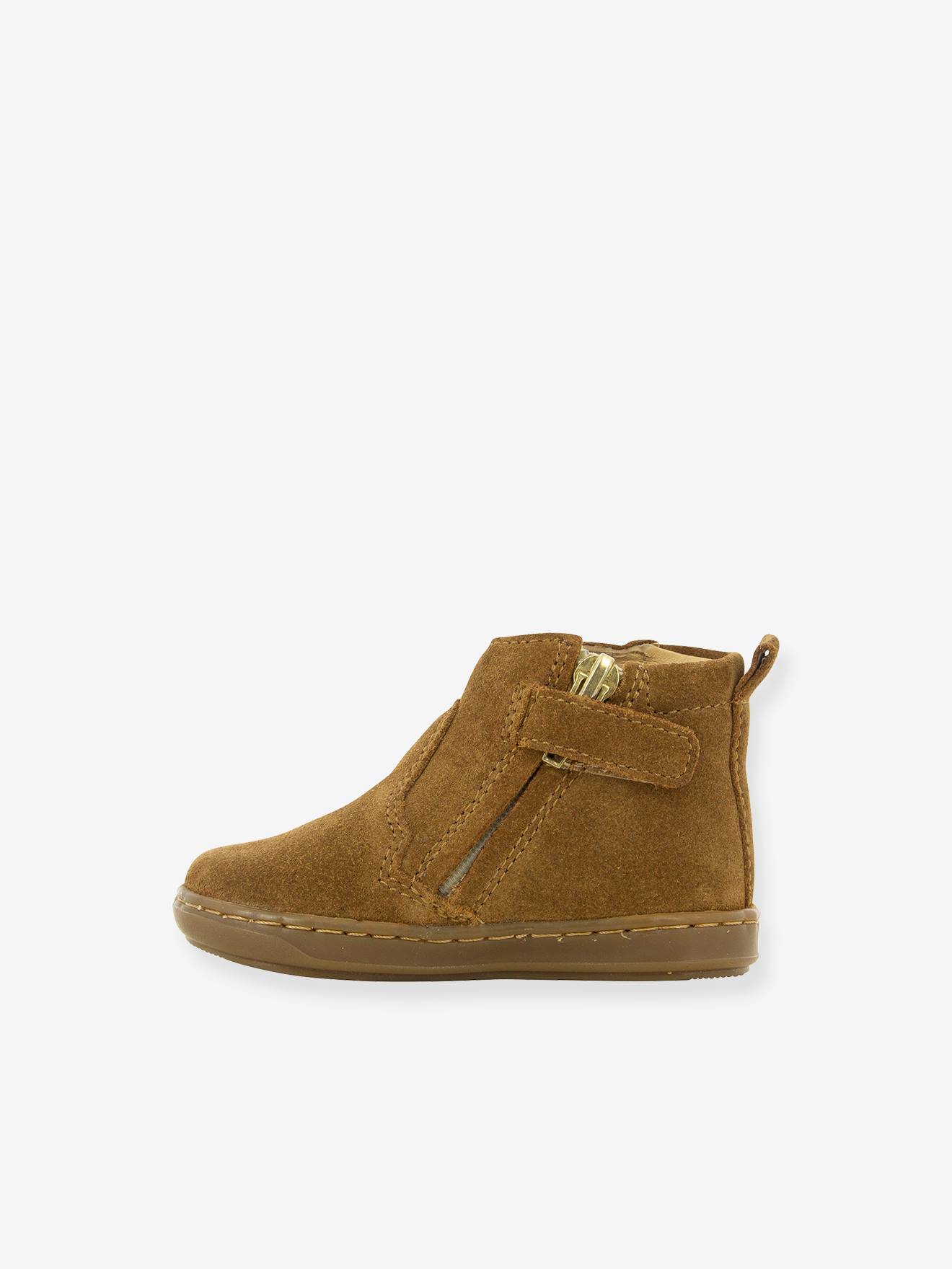 Boots bébé Bouba Niglo Velours SHOO POM® caramel