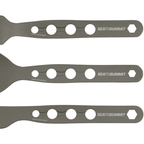 CAMPING ZUBEHÖR ALPHASET 3PC CUTLERY SET