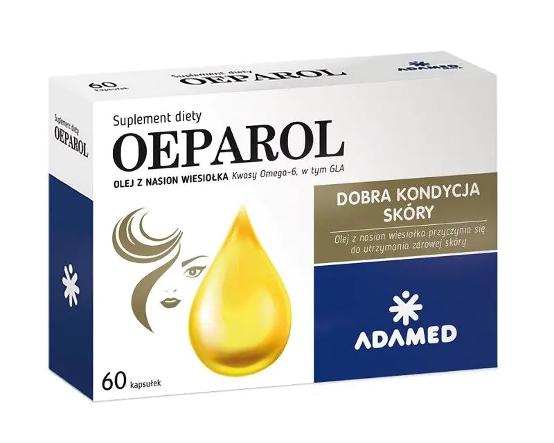 Oeparol ulje sjemenki noćurka za dobro stanje kože, 60 kapsula