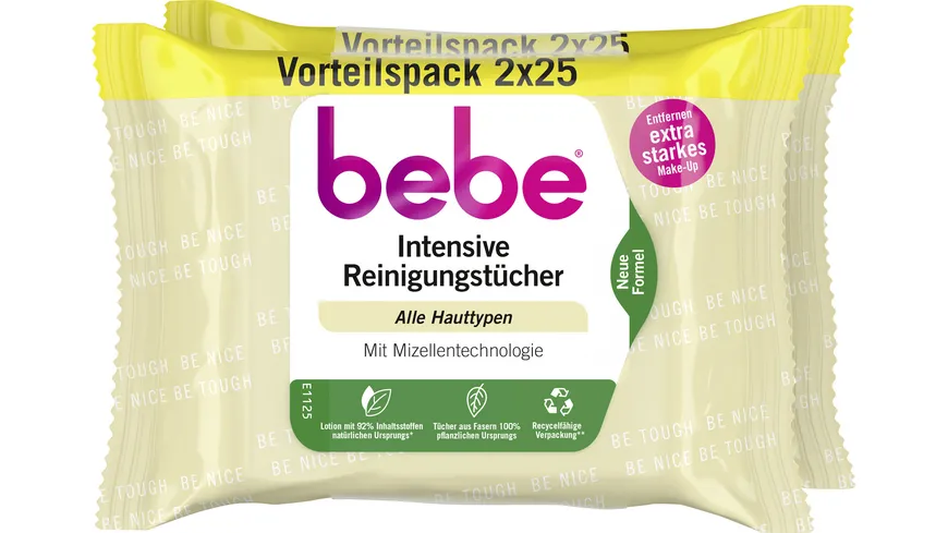 bebe intensive Reinigungstücher Doppelpack