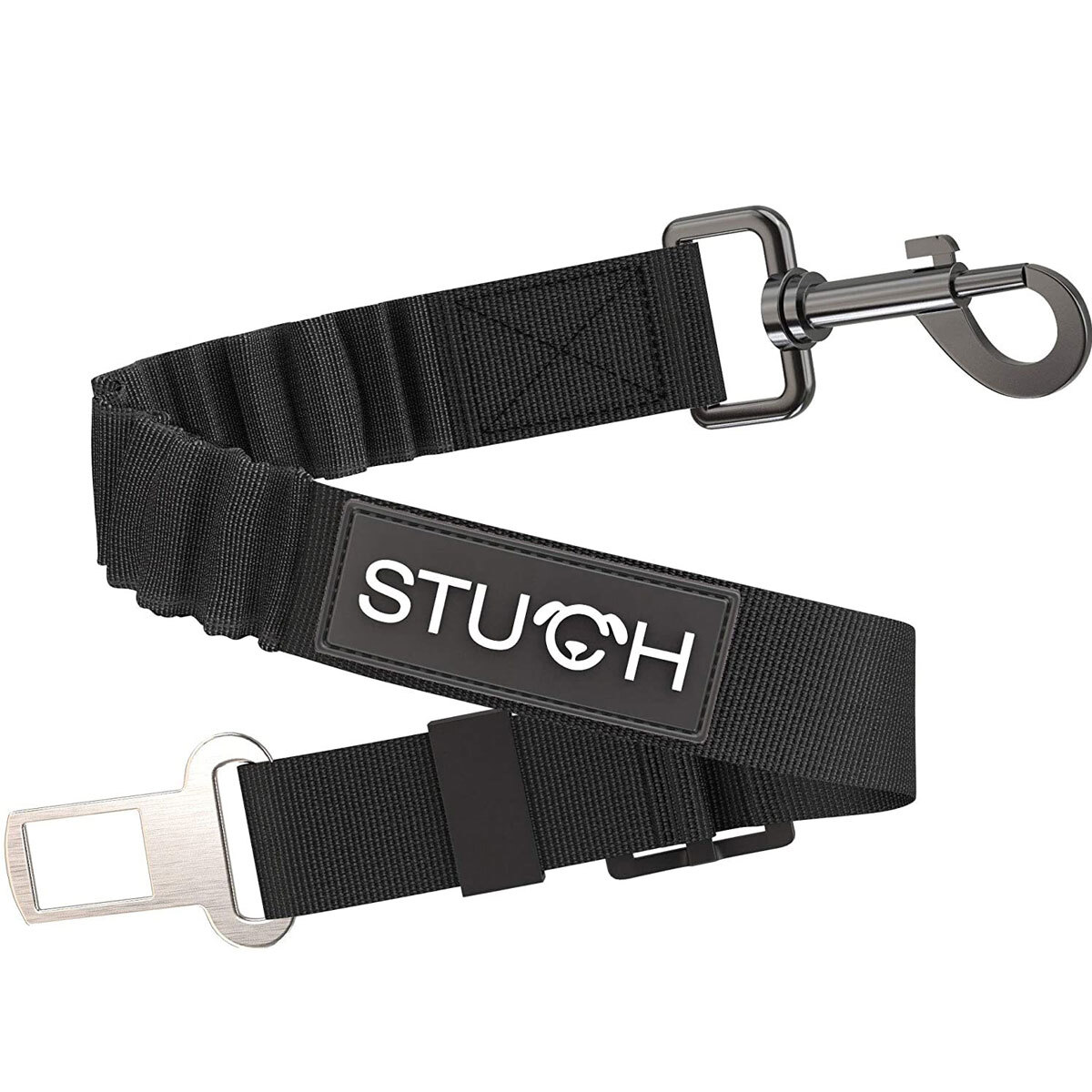 STUCH Autozubehör STUCH Universeller Bungee Autogurt für Hunde & Katzen schwarz