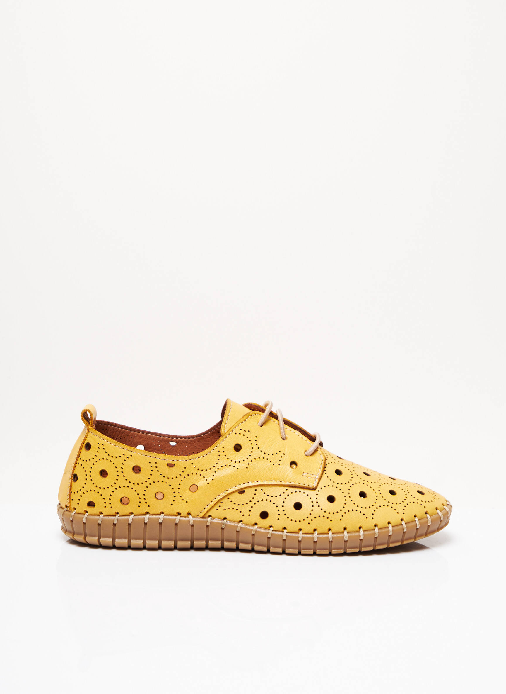 Altex Derby Femme couleur jaune