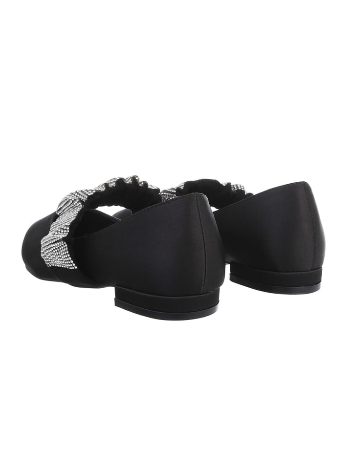 Ital-Design Ballerina in Schwarz günstig kaufen
