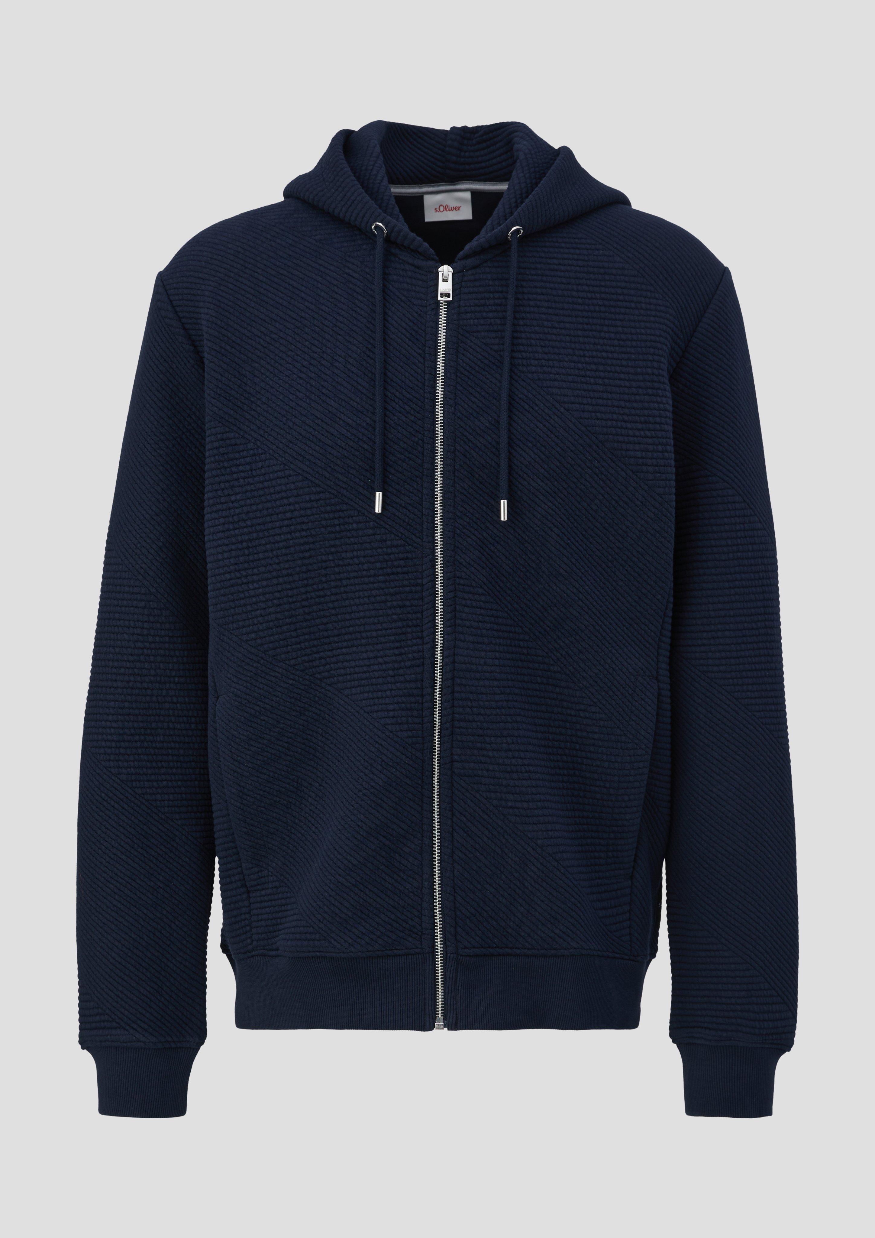 Kapuzenjacke mit Strukturmuster  2138660-5978