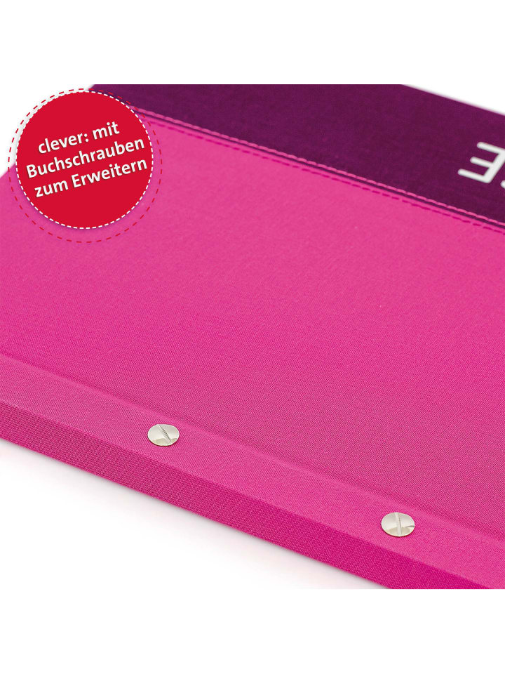 ROTH Zeugnismappe Spectrum mit Buchschrauben pink in Pink günstig kaufen onesize