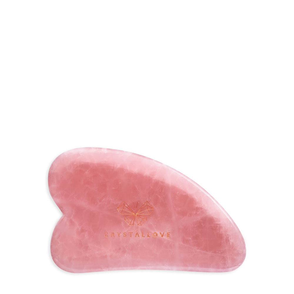 crystallove CRYSTALLOVE Rose quartz gua sha